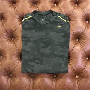 Nike Compression Oregon Camo Shirt